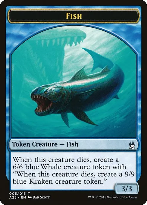 Fish // Kraken · Masters 25 Tokens 5★/16