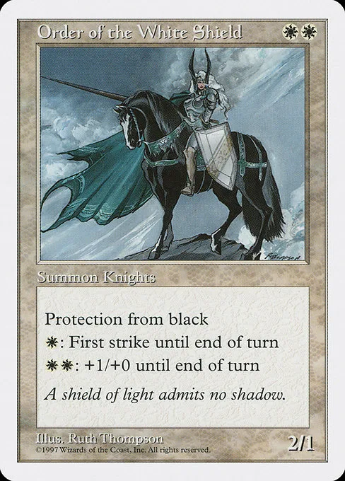 Order of the White Shield · Fifth Edition 49/460