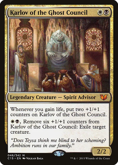 Karlov of the Ghost Council · Commander 2015 46/342