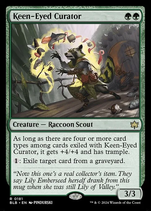 Keen-Eyed Curator · Bloomburrow 181/398