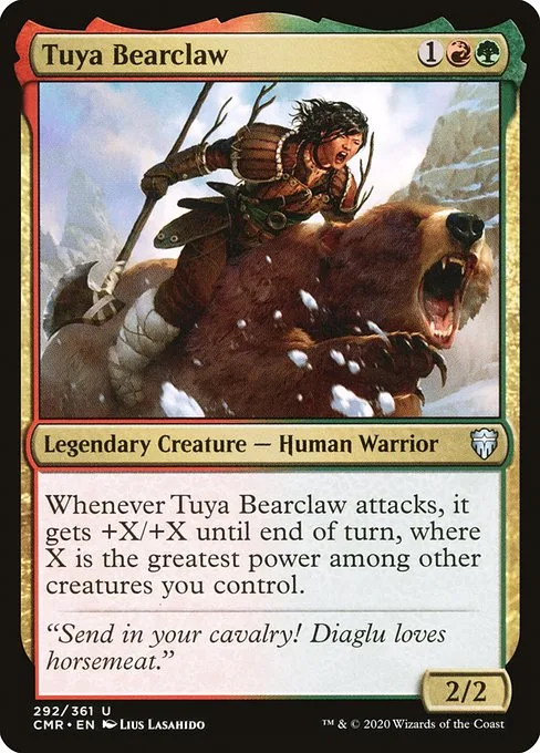 Tuya Bearclaw · Commander Legends 292/718