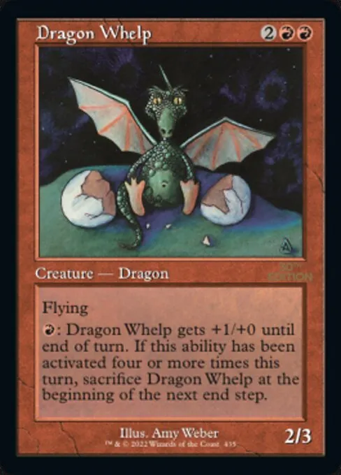 Dragon Whelp · 30th Anniversary Edition 435/594
