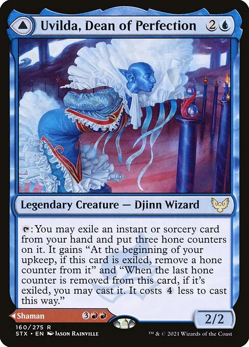Uvilda, Dean of Perfection // Nassari, Dean of Expression · Strixhaven: School of Mages 160/393