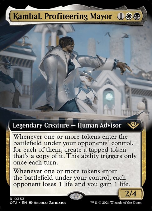 Kambal, Profiteering Mayor · Outlaws of Thunder Junction 353/374