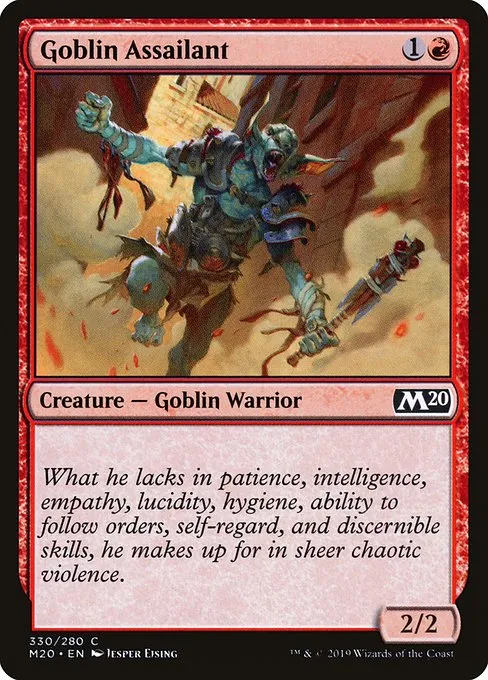 Goblin Assailant · Core Set 2020 330/346