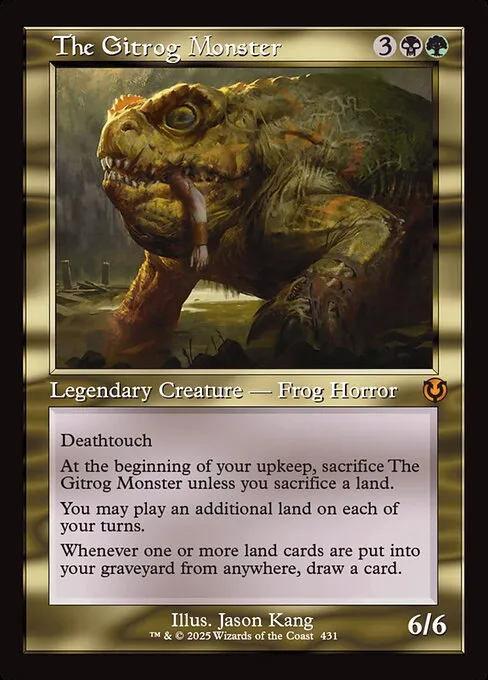 The Gitrog Monster · Innistrad Remastered 431/495