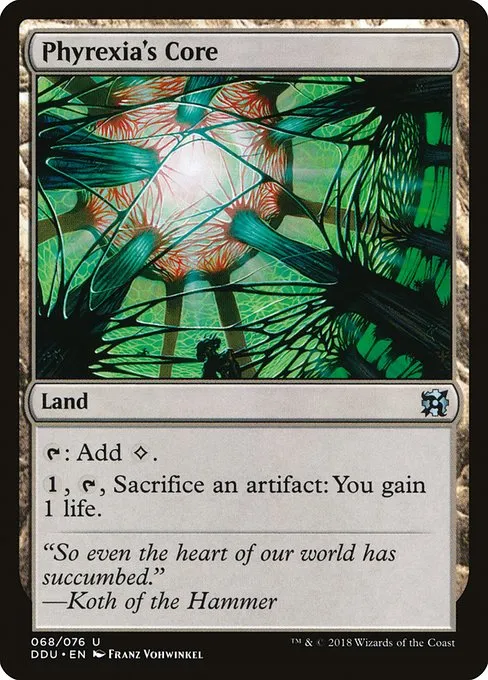 Phyrexia's Core · Duel Decks: Elves vs. Inventors 68/76