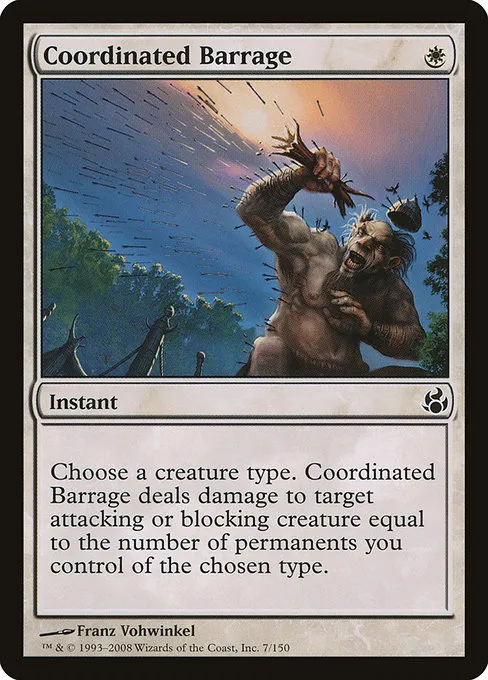 Coordinated Barrage · Morningtide 7/150