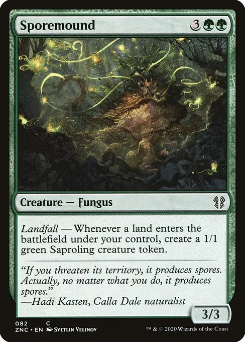Sporemound · Zendikar Rising Commander 82/142