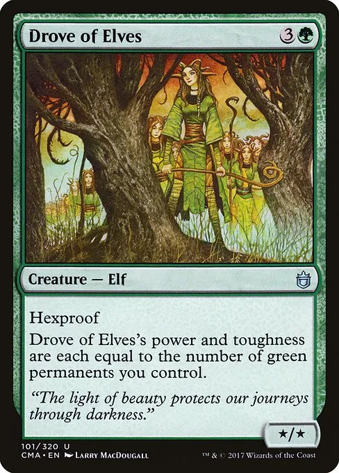 Drove of Elves · Commander Anthology 101/320