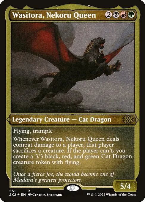 Wasitora, Nekoru Queen · Double Masters 2022 551/579