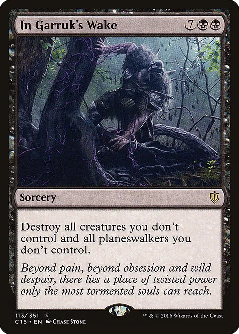 In Garruk's Wake · Commander 2016 113/351