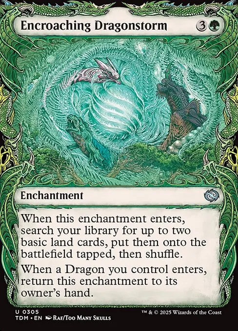 Encroaching Dragonstorm · Tarkir: Dragonstorm 305/427