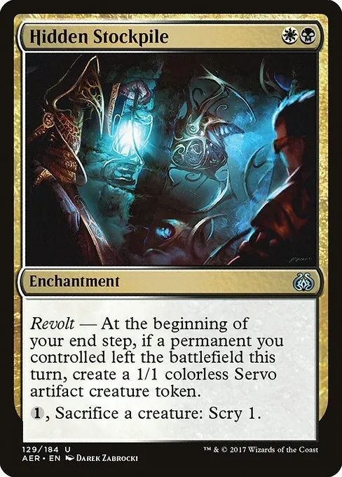 Hidden Stockpile · Aether Revolt 129/197