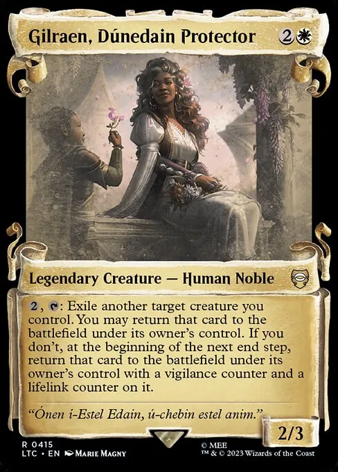 Gilraen, Dúnedain Protector · Tales of Middle-earth Commander 415/591