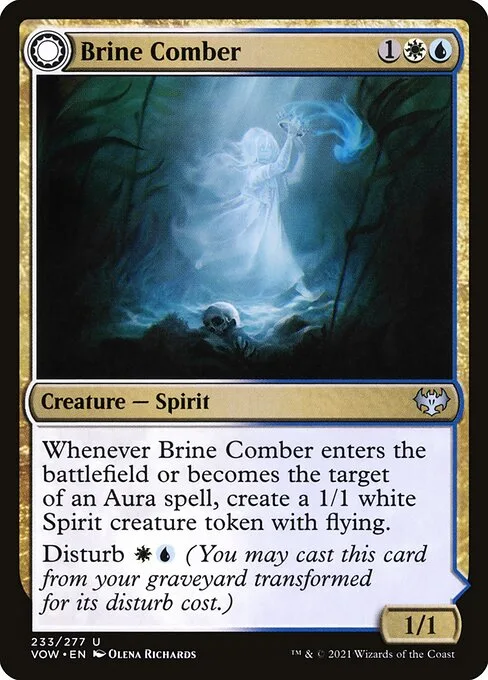 Brine Comber // Brinebound Gift · Innistrad: Crimson Vow 233/423