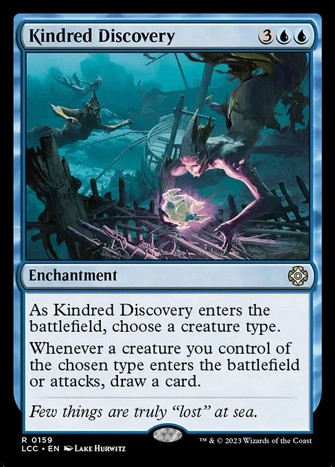 Kindred Discovery · The Lost Caverns of Ixalan Commander 159/370