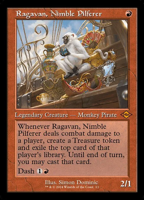 Ragavan, Nimble Pilferer · Modern Horizons 2 Timeshifts 11/16