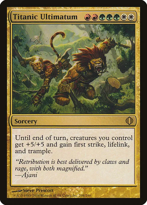 Titanic Ultimatum · Shards of Alara 204/250