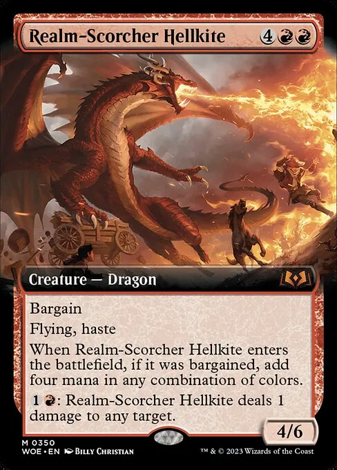 Realm-Scorcher Hellkite · Wilds of Eldraine 350/381