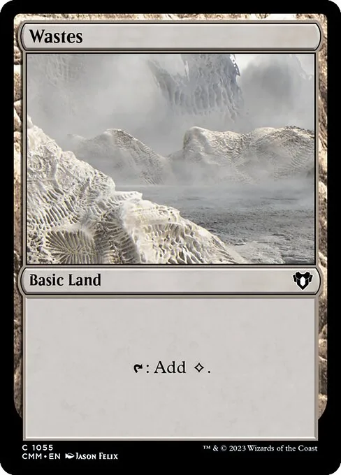 Wastes · Commander Masters 1055/1067