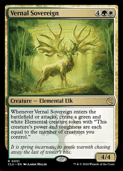 Vernal Sovereign · Ravnica: Clue Edition 51/284