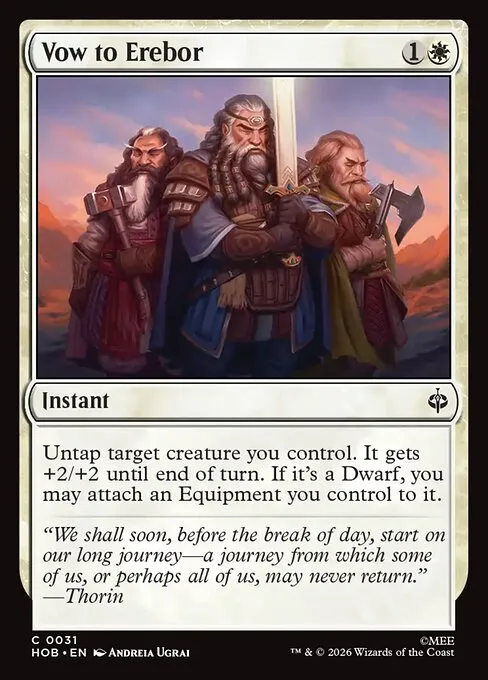 Vow to Erebor · The Hobbit 31/39