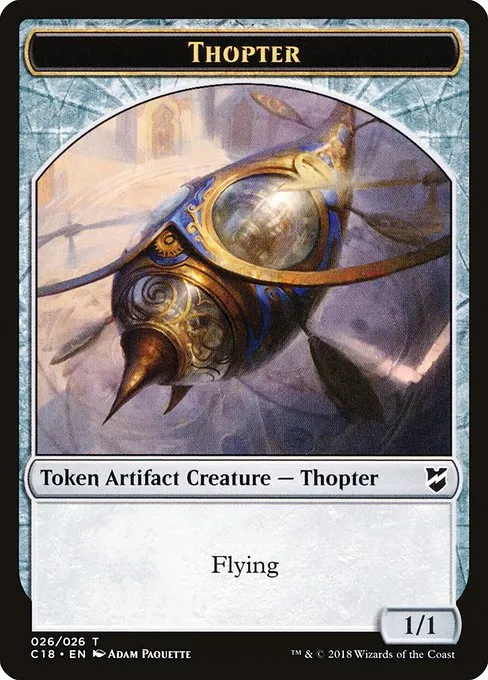 Thopter · Commander 2018 Tokens 26/26