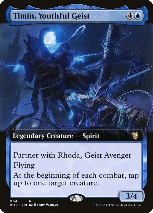 Timin, Youthful Geist · Crimson Vow Commander 54/188