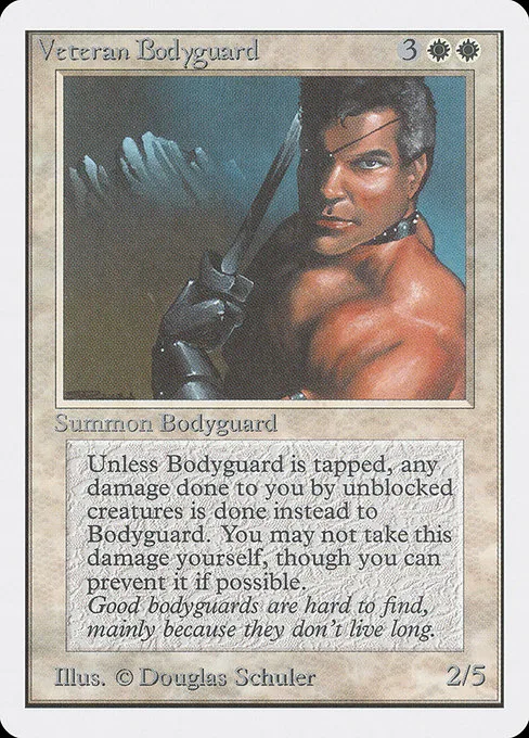 Veteran Bodyguard · Unlimited Edition 42/302