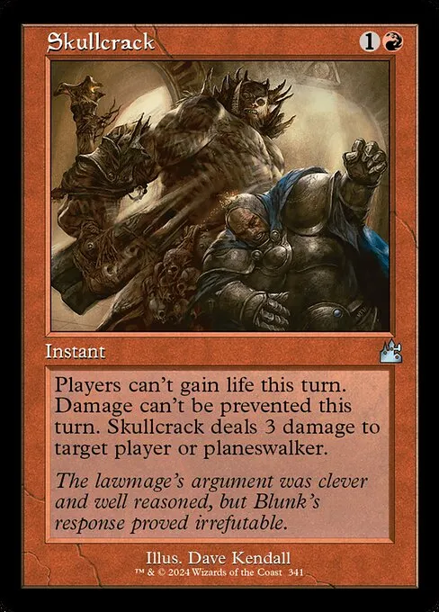 Skullcrack · Ravnica Remastered 341/531