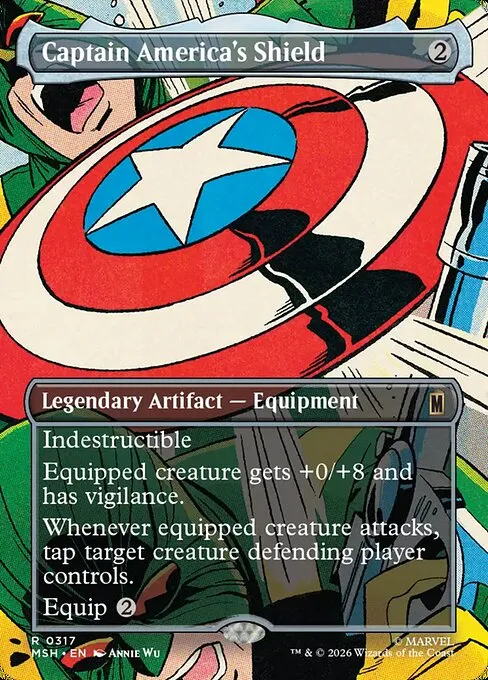 Captain America's Shield · Marvel Super Heroes 317/24