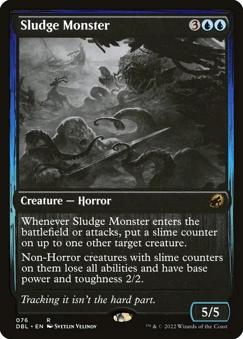Sludge Monster · Innistrad: Double Feature 76/535