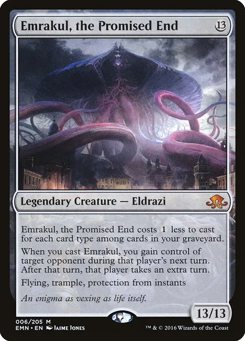 Emrakul, the Promised End · Eldritch Moon 6/208