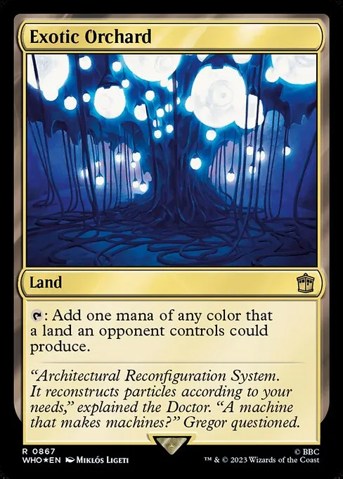 Exotic Orchard · Doctor Who 867/1178