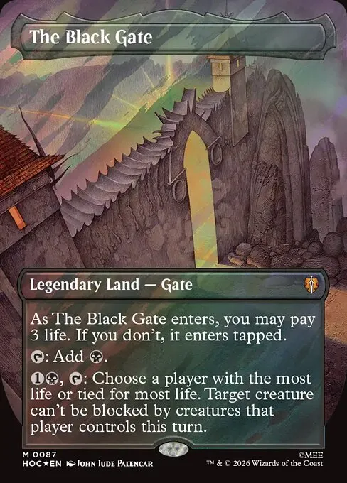 The Black Gate · The Hobbit Commander 87/7