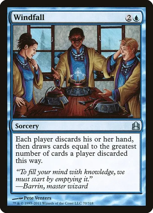 Windfall · Commander 2011 70/318