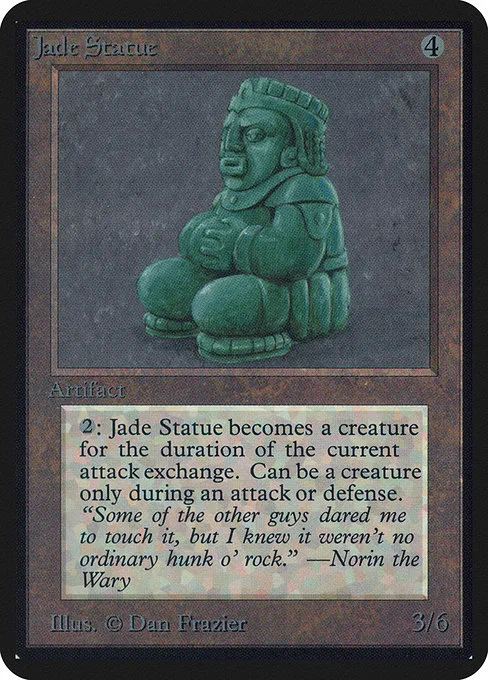 Jade Statue · Limited Edition Alpha 253/295