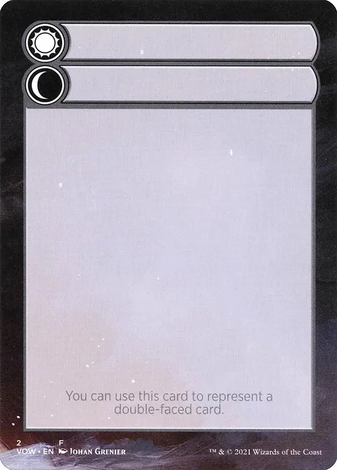 Double-Faced Substitute Card · Innistrad: Crimson Vow Substitute Cards 2/9