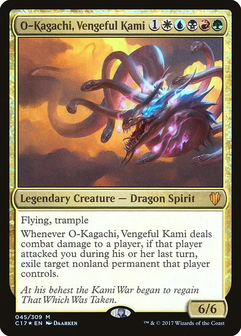 O-Kagachi, Vengeful Kami · Commander 2017 45/309