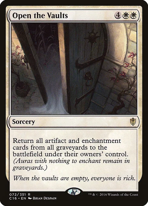 Open the Vaults · Commander 2016 72/351
