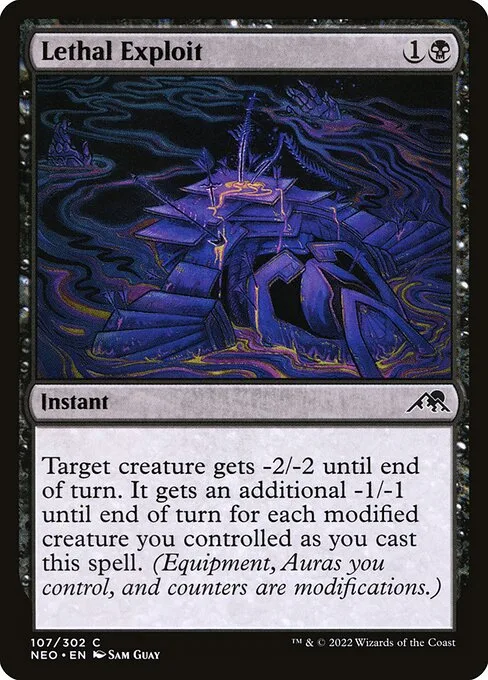 Lethal Exploit · Kamigawa: Neon Dynasty 107/531