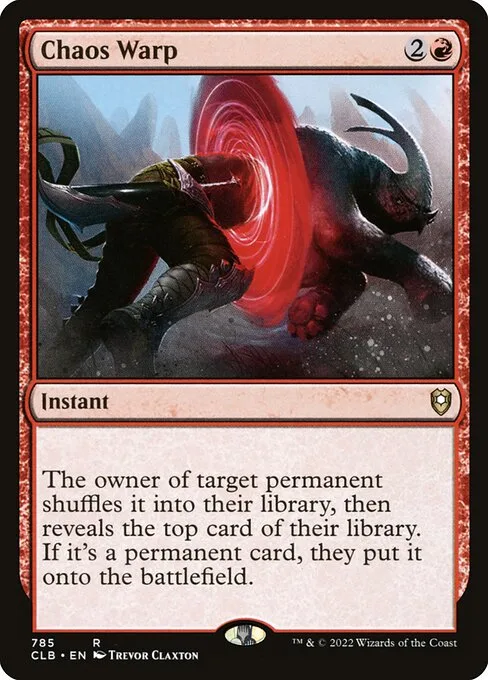 Chaos Warp · Commander Legends: Battle for Baldur's Gate 785/936