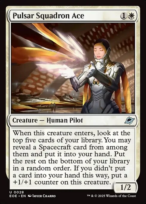Pulsar Squadron Ace · Edge of Eternities 28/400