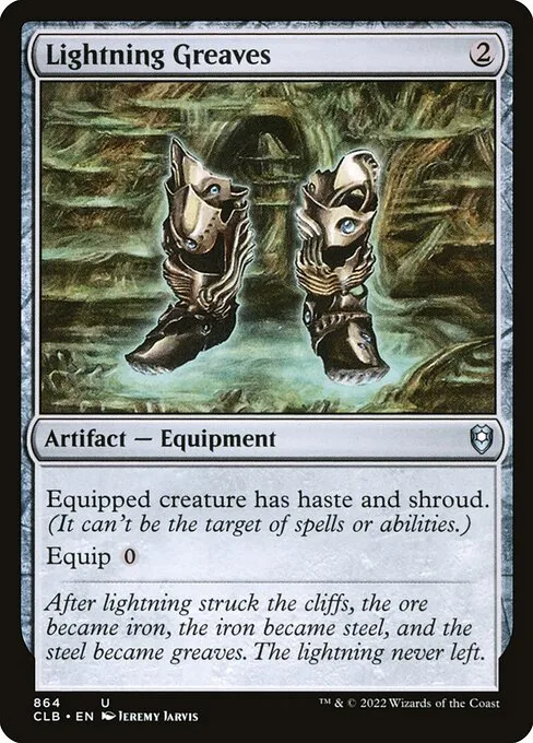 Lightning Greaves · Commander Legends: Battle for Baldur's Gate 864/936
