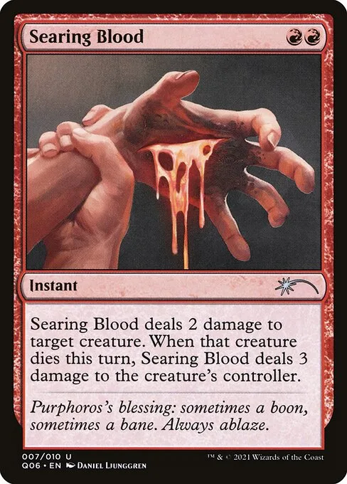 Searing Blood · Pioneer Challenger Decks 2021 7/10