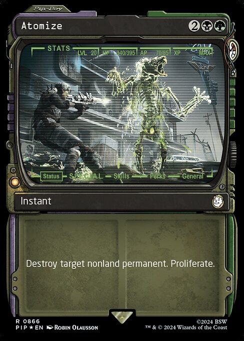 Atomize · Fallout 866/1068