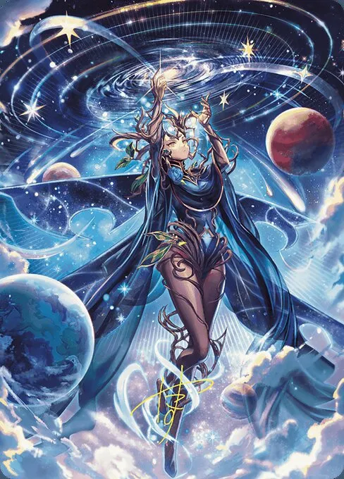 Omniscience // Omniscience · Wilds of Eldraine Art Series 78/81