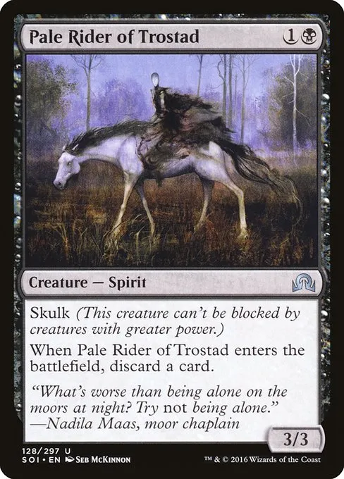Pale Rider of Trostad · Shadows over Innistrad 128/302