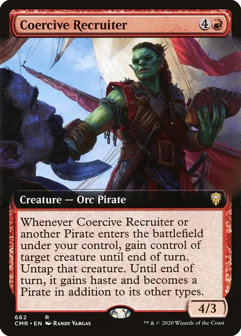 Coercive Recruiter · Commander Legends 662/718